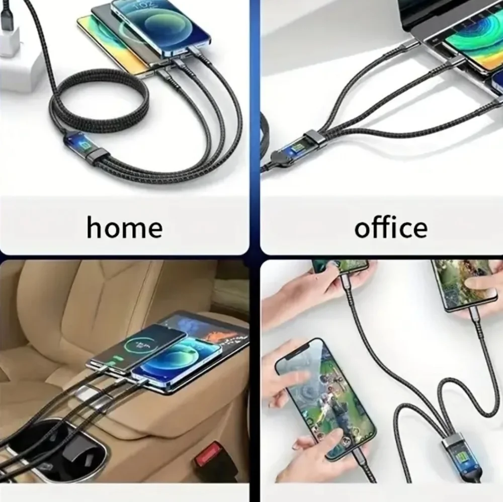 Braided Black Charging Cable